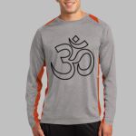 Long Sleeve Heather Colorblock Contender ™ Tee Thumbnail
