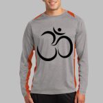 Long Sleeve Heather Colorblock Contender ™ Tee Thumbnail