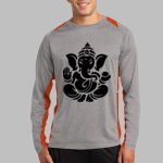 Long Sleeve Heather Colorblock Contender ™ Tee Thumbnail