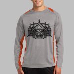 Long Sleeve Heather Colorblock Contender ™ Tee Thumbnail
