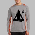 Long Sleeve Heather Colorblock Contender ™ Tee Thumbnail
