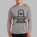Long Sleeve Heather Colorblock Contender ™ Tee Thumbnail