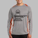 Long Sleeve Heather Colorblock Contender ™ Tee Thumbnail