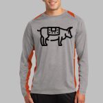 Long Sleeve Heather Colorblock Contender ™ Tee Thumbnail