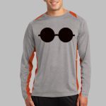 Long Sleeve Heather Colorblock Contender ™ Tee Thumbnail