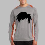 Long Sleeve Heather Colorblock Contender ™ Tee Thumbnail