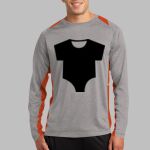 Long Sleeve Heather Colorblock Contender ™ Tee Thumbnail