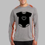 Long Sleeve Heather Colorblock Contender ™ Tee Thumbnail