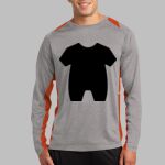 Long Sleeve Heather Colorblock Contender ™ Tee Thumbnail