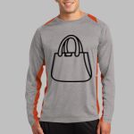Long Sleeve Heather Colorblock Contender ™ Tee Thumbnail