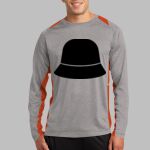 Long Sleeve Heather Colorblock Contender ™ Tee Thumbnail