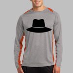 Long Sleeve Heather Colorblock Contender ™ Tee Thumbnail