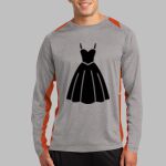 Long Sleeve Heather Colorblock Contender ™ Tee Thumbnail