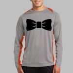 Long Sleeve Heather Colorblock Contender ™ Tee Thumbnail