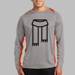 Long Sleeve Heather Colorblock Contender ™ Tee Thumbnail