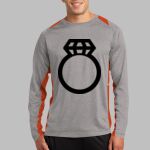 Long Sleeve Heather Colorblock Contender ™ Tee Thumbnail