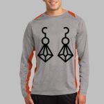 Long Sleeve Heather Colorblock Contender ™ Tee Thumbnail