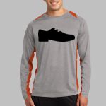 Long Sleeve Heather Colorblock Contender ™ Tee Thumbnail