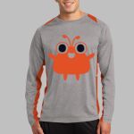 Long Sleeve Heather Colorblock Contender ™ Tee Thumbnail