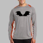 Long Sleeve Heather Colorblock Contender ™ Tee Thumbnail