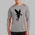 Long Sleeve Heather Colorblock Contender ™ Tee Thumbnail