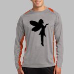 Long Sleeve Heather Colorblock Contender ™ Tee Thumbnail