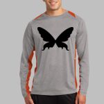 Long Sleeve Heather Colorblock Contender ™ Tee Thumbnail