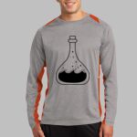 Long Sleeve Heather Colorblock Contender ™ Tee Thumbnail