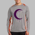 Long Sleeve Heather Colorblock Contender ™ Tee Thumbnail