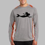 Long Sleeve Heather Colorblock Contender ™ Tee Thumbnail
