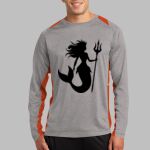 Long Sleeve Heather Colorblock Contender ™ Tee Thumbnail