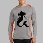 Long Sleeve Heather Colorblock Contender ™ Tee Thumbnail