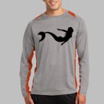 Long Sleeve Heather Colorblock Contender ™ Tee Thumbnail