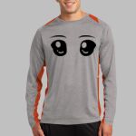 Long Sleeve Heather Colorblock Contender ™ Tee Thumbnail