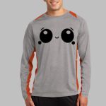 Long Sleeve Heather Colorblock Contender ™ Tee Thumbnail