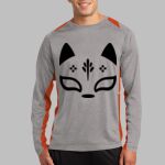 Long Sleeve Heather Colorblock Contender ™ Tee Thumbnail