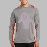 Long Sleeve Heather Colorblock Contender ™ Tee Thumbnail