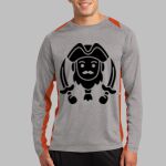 Long Sleeve Heather Colorblock Contender ™ Tee Thumbnail