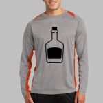 Long Sleeve Heather Colorblock Contender ™ Tee Thumbnail