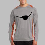 Long Sleeve Heather Colorblock Contender ™ Tee Thumbnail