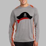 Long Sleeve Heather Colorblock Contender ™ Tee Thumbnail