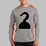 Long Sleeve Heather Colorblock Contender ™ Tee Thumbnail