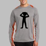 Long Sleeve Heather Colorblock Contender ™ Tee Thumbnail
