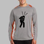 Long Sleeve Heather Colorblock Contender ™ Tee Thumbnail