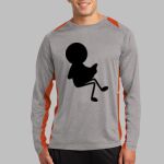 Long Sleeve Heather Colorblock Contender ™ Tee Thumbnail