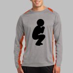 Long Sleeve Heather Colorblock Contender ™ Tee Thumbnail