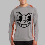 Long Sleeve Heather Colorblock Contender ™ Tee Thumbnail