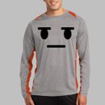 Long Sleeve Heather Colorblock Contender ™ Tee Thumbnail