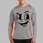 Long Sleeve Heather Colorblock Contender ™ Tee Thumbnail