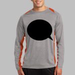 Long Sleeve Heather Colorblock Contender ™ Tee Thumbnail
